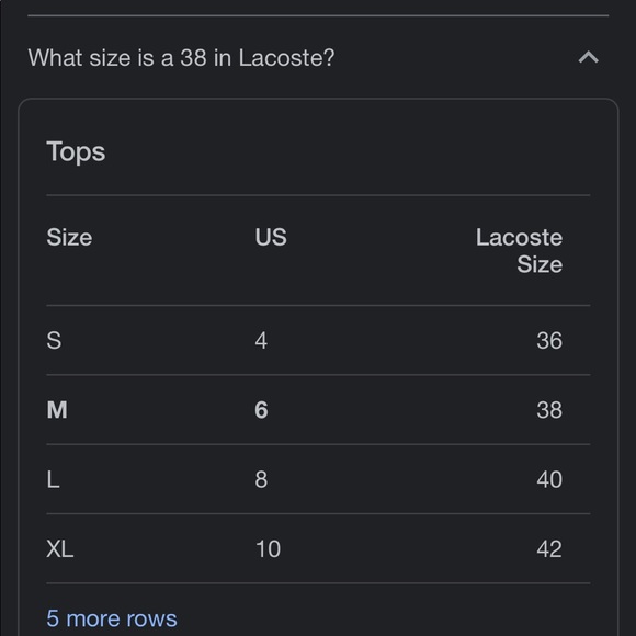 Lacoste Rust Orange Preppy Polo Shirt 38 - Picture 4 of 6